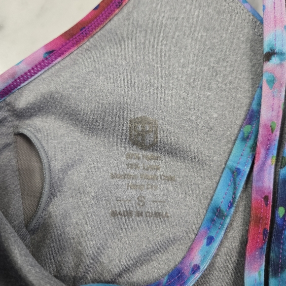 Born Primitive Rhapsody Sports Bra - Long Line Strappy - Purple Rain - SZ Small - Picture 4 of 5